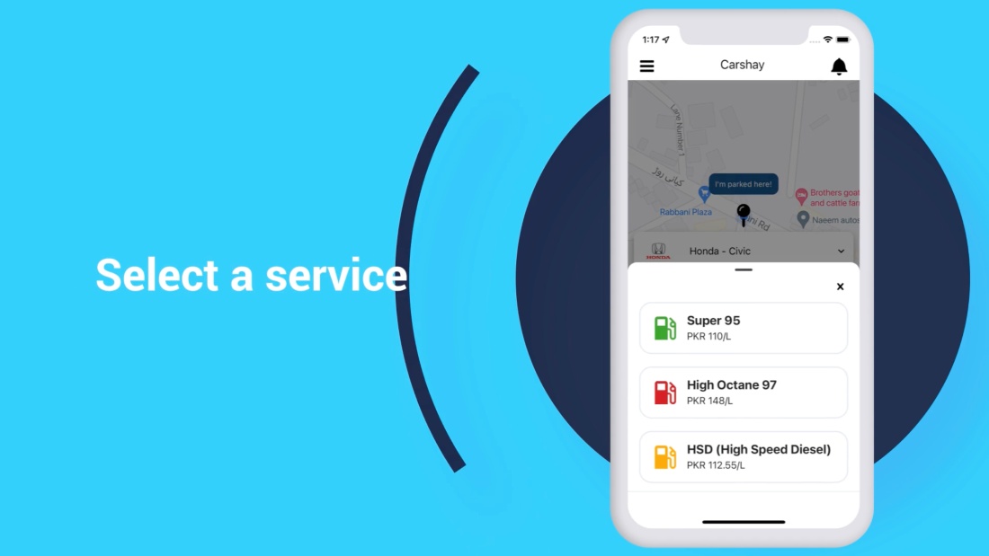 carshay app demo video